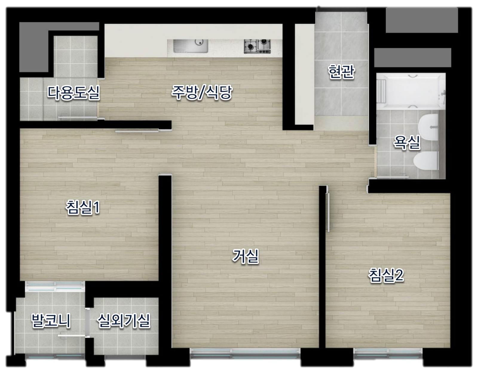 지웰 엘리움 양주 덕계역 아파트 49 평면도
