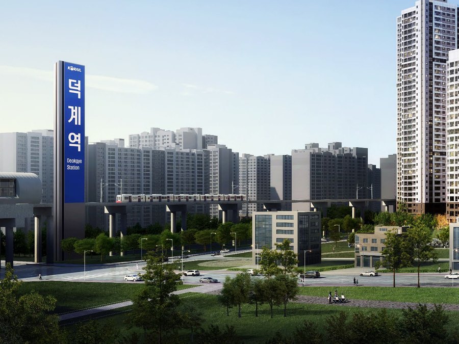 양주신도시 교통의 중심입지